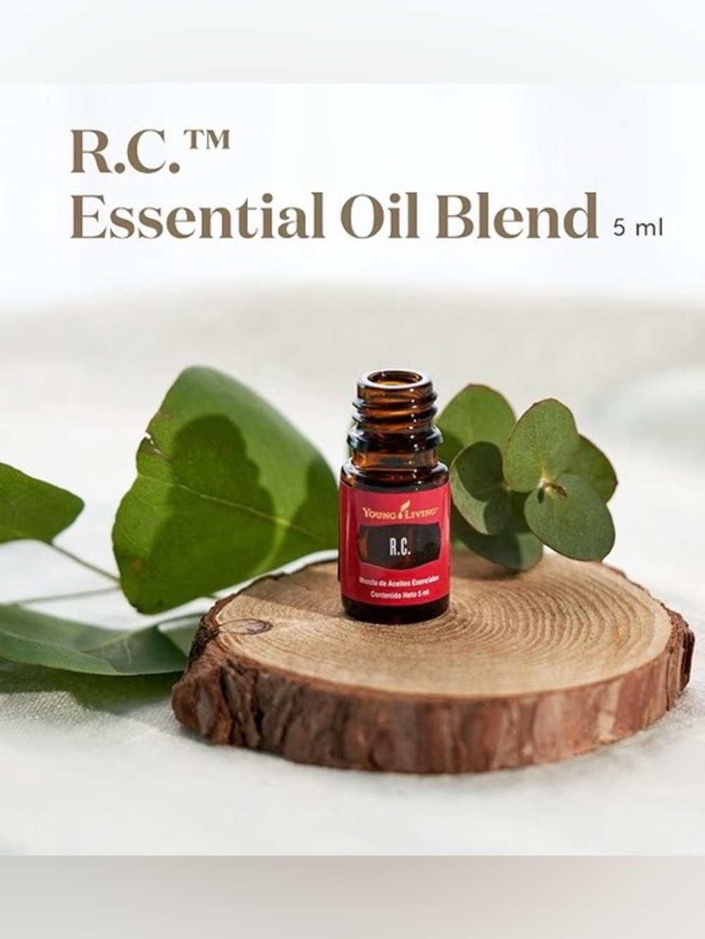 Young Living R.C. Essential Oil Blend 5 ml- BRAND NEW UNOPENED SEALED BOTTLE - Picture 8 of 8